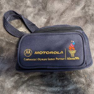 Atlanta Olympic Motorola Fanny Pack 1996 Embroidered Adjustable Bum Bag Belt